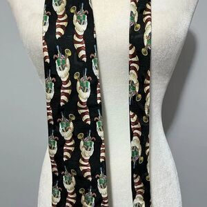 Hallmark Christmas stocking silk tie